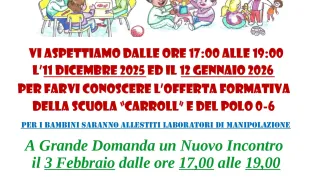 Cartellone Open Day Carroll 2026