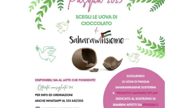 saharawinsieme uova pasqua