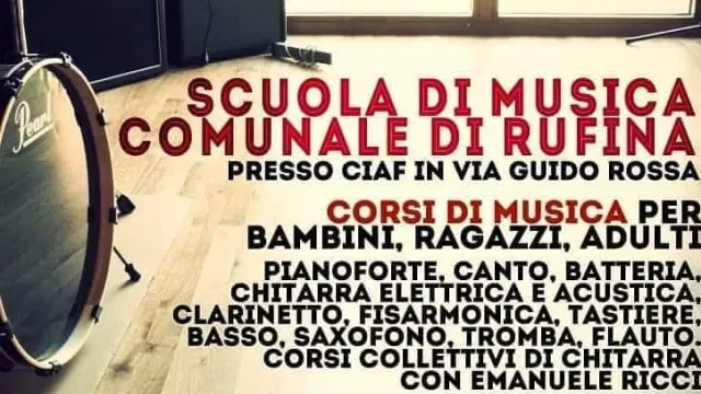 scuola musica comunale Rufina