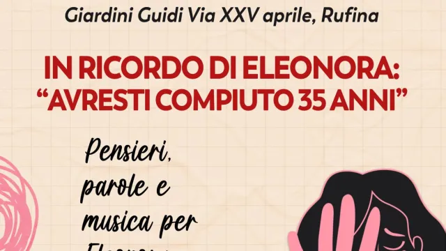 in ricordo di Eleonora Guidi 2025