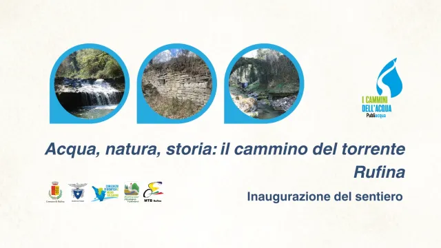 Acqua, natura, storia il cammino del torrente Rufina