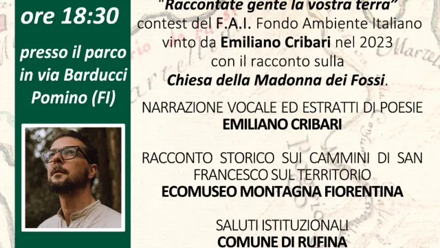 Raccontate gente la vostra terra