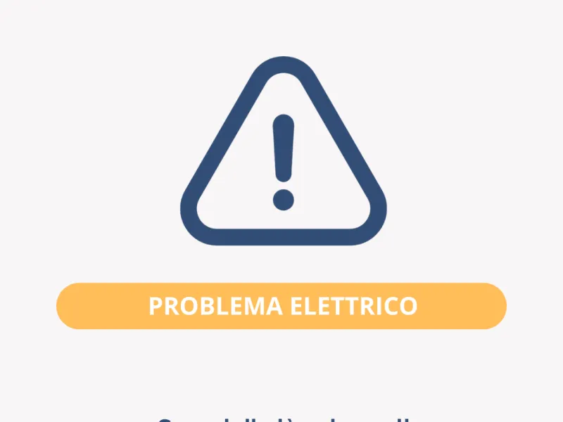problemi elettricità